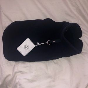 Gooby Navy Fleece Dog Vest